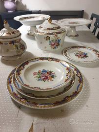 servizio piatti da 12 limoges decor finiture 24k