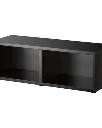Due mobili neri Ikea Besta