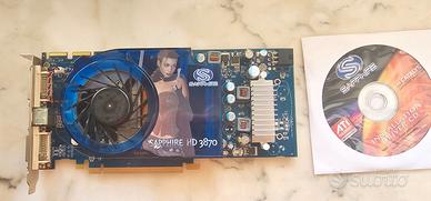 SAPPHIRE HD 3870 512MB GDDR4 DOPPIA DVI 24+5 PIN +
