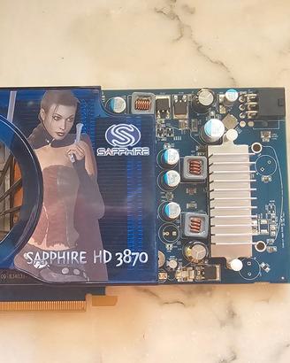 SAPPHIRE HD 3870 512MB GDDR4 DOPPIA DVI 24+5 PIN +