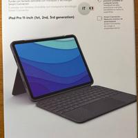 tastiera con touchpad per iPad Pro 11