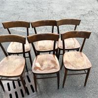 set di 6 sedie