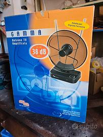 Antenna TV amplificata Gamma anche camper casa ecc
