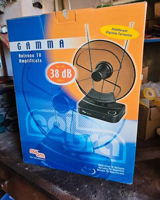 Antenna TV amplificata Gamma anche camper casa ecc