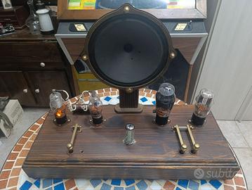 Radio con valvole a vista e ALEXA integrata!