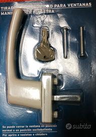 MANIGLIA serratura porta o finestra B. con chiave