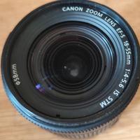 Obiettivo Canon EF-S 18-55mm f/4-5.6 IS STM