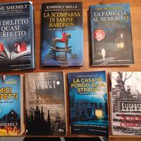 7 libri  genere Gialli vari autori 
