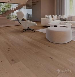 Plancia di Parquet Frassino olio colore noce new
