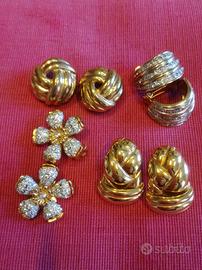 Orecchini di bigiotteria marcati Vogue Bijoux