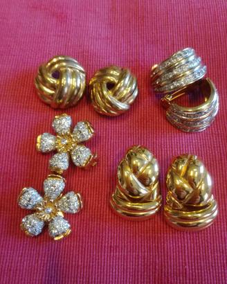 Orecchini di bigiotteria marcati Vogue Bijoux