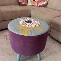 Pouf / sgabello imbottito