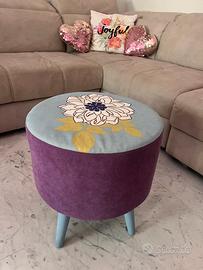 Pouf / sgabello imbottito