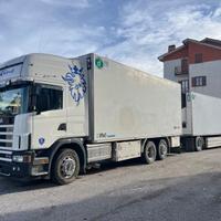 Scania autotreno frigo