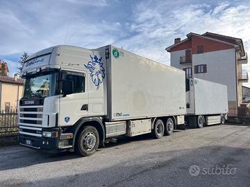 Scania autotreno frigo