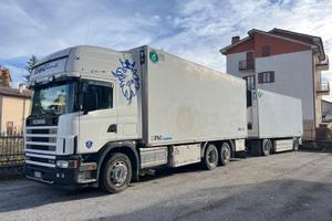 Scania autotreno frigo