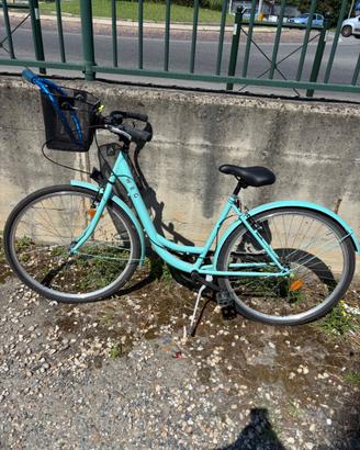 Bicicletta da città WEG 28” con cestino