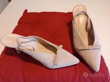 scarpe scamosciate rosa 