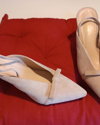 scarpe scamosciate rosa 
