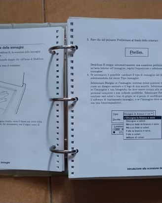 Manuale tecnico HP informatica vintage 1990