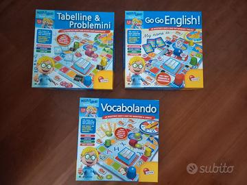 Giochi Lisciani - set matematica+italiano+inglese