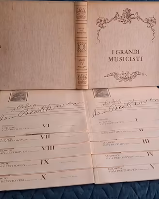 Vinili LP “L. V. Beethoven” 12 dischi F.lli Fabbri