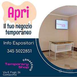 Temporary Shop Comacchio
