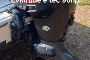 Motore fuoribordo Evinrude E Tec 90hp 