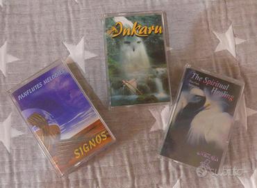 Set musicassette pan flute