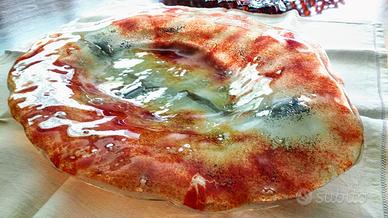 centro tavola in vetro fusione 