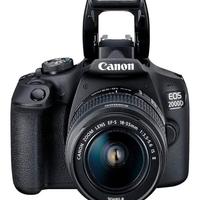 Canon EOS 2000D + Obiettivo 18‑55mm IS II – Perfet