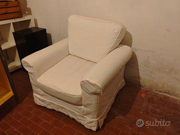 poltrona bianca