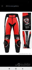 Pantaloni Moto in Pelle SUOMY