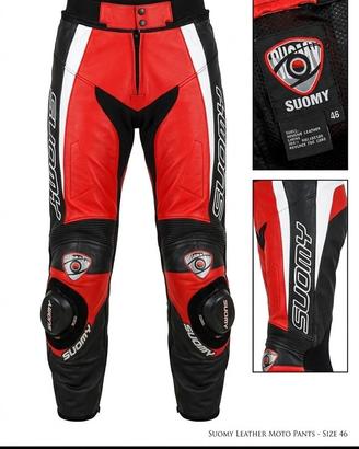 Pantaloni Moto in Pelle SUOMY