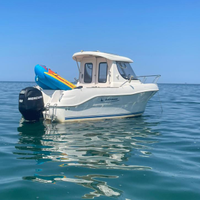 Barca Quicksilver pilothouse