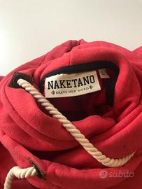 FELPA CON CAPPUCCIO FIRMA NAKETANO