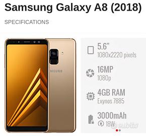 samsung slgalaxy a8 funzionante
