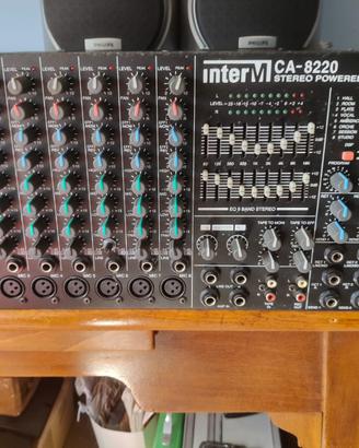 mixer amplificato