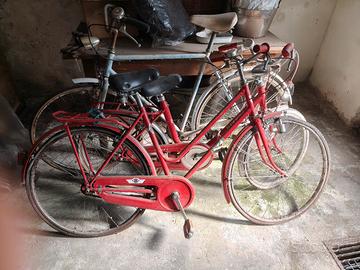 biciclette uomo e donna da sistemare