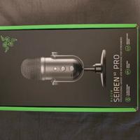 Microfono Razer seiren V2 PRO