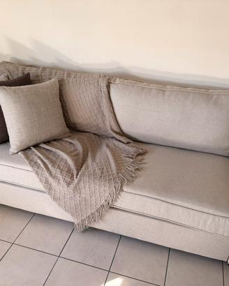 Divano 3 posti lavabile stile japandi NUOVO