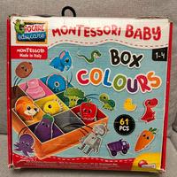 Gioco Lisciani Montessori Baby Box Colours