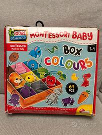 Gioco Lisciani Montessori Baby Box Colours