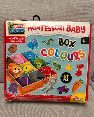 Gioco Lisciani Montessori Baby Box Colours