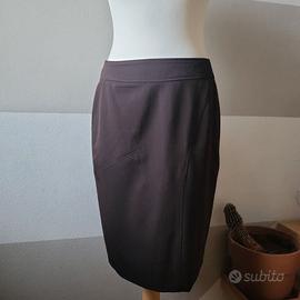 Marella gruppo Max Mara gonna marrone lana tg. 42