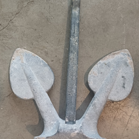 Ancora Danforth 4,8 kg Ghisa Zincata