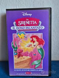 VHS La sirenetta il dono Incantato