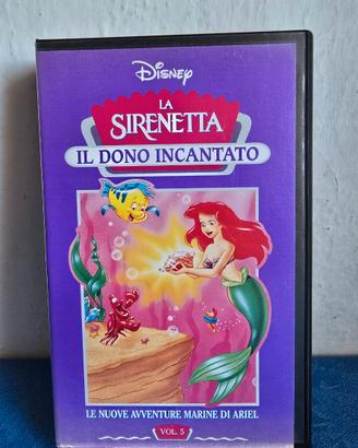 VHS La sirenetta il dono Incantato