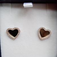 Orecchini di argento e zirconi