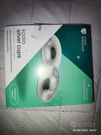 coppette paracapezzoli in argento